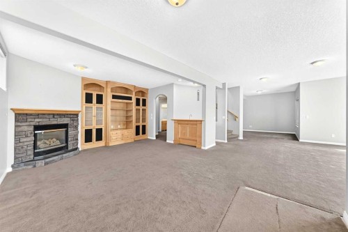 35 Arbour Vista Way Nw, Calgary, AB - Indoor With Fireplace