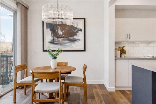 24 Willow Park Point, Cochrane, AB - Indoor Photo Showing Dining Room