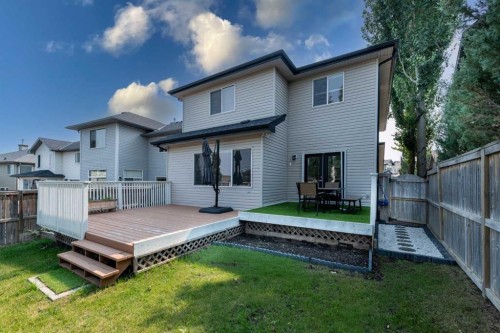 135 Kincora Drive Nw, Calgary, AB - Outdoor With Deck Patio Veranda