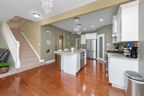 135 Kincora Drive Nw, Calgary, AB - Indoor Photo Showing Kitchen