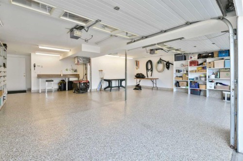 308 Canniff Place Sw, Calgary, AB - Indoor Photo Showing Garage