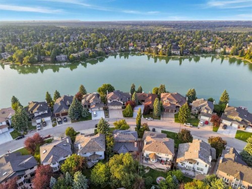 70 Sunset Way Se, Calgary, AB - Outdoor With Body Of Water With View