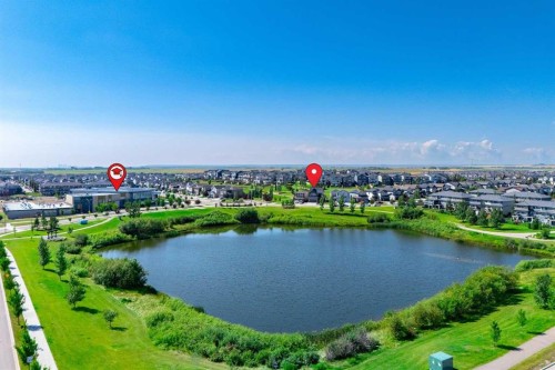 236 Hillcrest Drive Sw, Airdrie, AB - Outdoor With Body Of Water With View