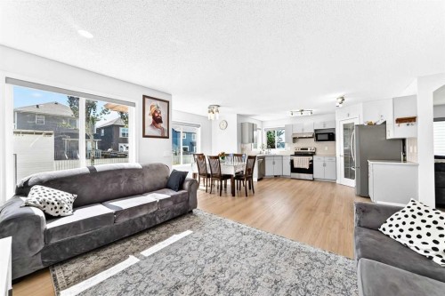 218 Saddlefield Place Ne, Calgary, AB - Indoor Photo Showing Living Room