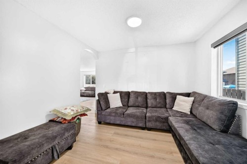 218 Saddlefield Place Ne, Calgary, AB - Indoor Photo Showing Living Room