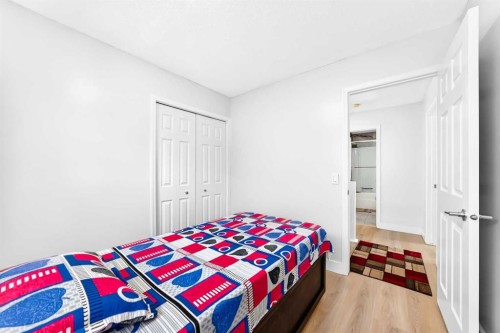218 Saddlefield Place Ne, Calgary, AB - Indoor Photo Showing Bedroom