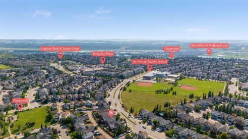 624 Cranston Drive Se, Calgary, AB - Outdoor With View