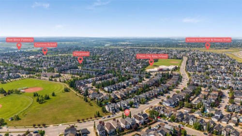 624 Cranston Drive Se, Calgary, AB - Outdoor With View
