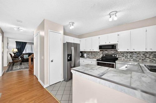 617 Whitewood Road Ne, Calgary, AB - Indoor Photo Showing Kitchen With Stainless Steel Kitchen With Double Sink