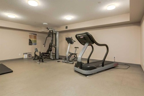 132-500 Rocky Vista Gardens Nw, Calgary, AB - Indoor Photo Showing Gym Room