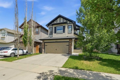 509 New Brighton Drive Se, Calgary, AB - Outdoor With Facade
