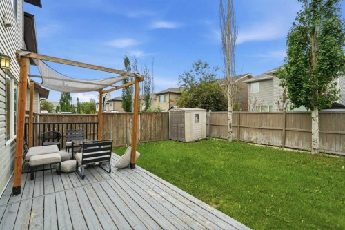 509 New Brighton Drive Se, Calgary, AB - Outdoor With Deck Patio Veranda