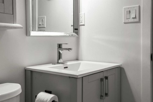 40-3809 45 Street Sw, Calgary, AB - Indoor Photo Showing Bathroom