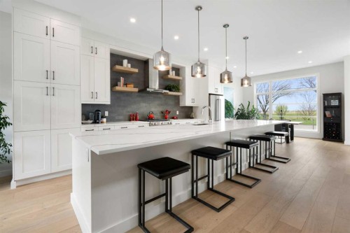 1141 Renfrew Drive Ne, Calgary, AB - Indoor Photo Showing Kitchen With Upgraded Kitchen