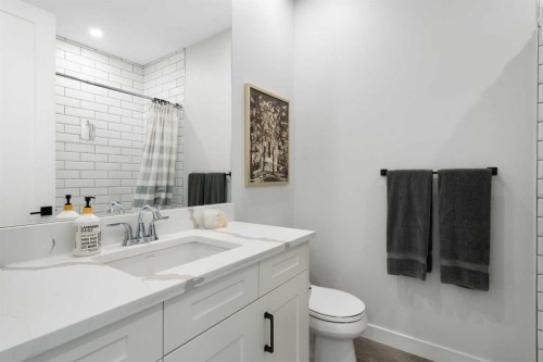 1141 Renfrew Drive Ne, Calgary, AB - Indoor Photo Showing Bathroom