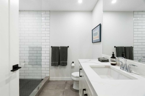1141 Renfrew Drive Ne, Calgary, AB - Indoor Photo Showing Bathroom