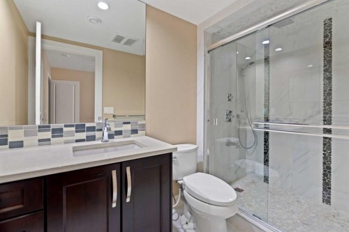 21 Saddlelake Lane Ne, Calgary, AB - Indoor Photo Showing Bathroom