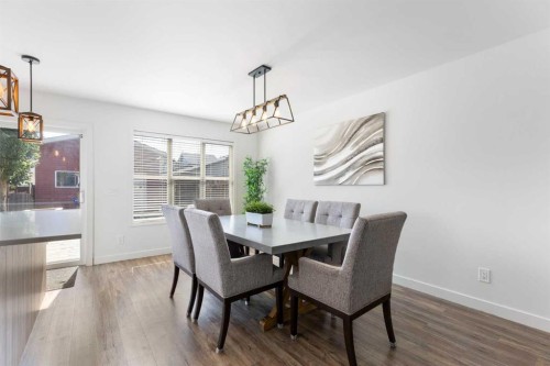 17 Auburn Bay View Se, Calgary, AB - Indoor Photo Showing Dining Room