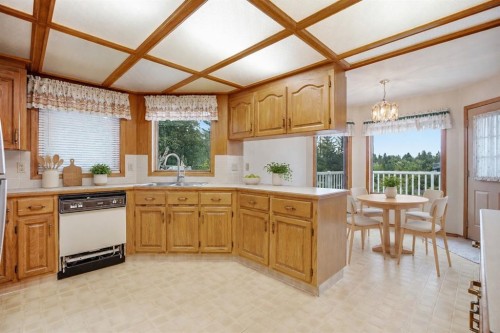 37 Edgeview Road Nw, Calgary, AB - Indoor Photo Showing Kitchen With Double Sink