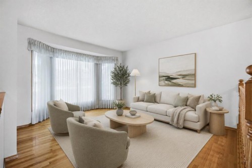 37 Edgeview Road Nw, Calgary, AB - Indoor Photo Showing Living Room