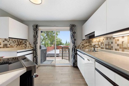 8419 Silver Springs Road Nw, Calgary, AB - Indoor Photo Showing Kitchen With Double Sink