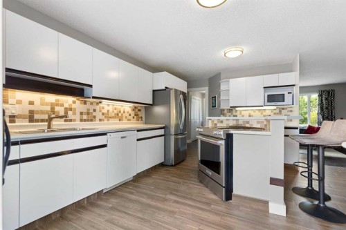 8419 Silver Springs Road Nw, Calgary, AB - Indoor Photo Showing Kitchen With Stainless Steel Kitchen With Upgraded Kitchen