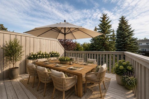 23 Sunlake Gardens Se, Calgary, AB - Outdoor With Deck Patio Veranda