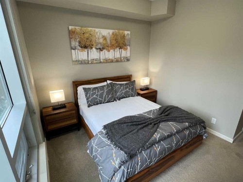 409-1320 1 Street Se, Calgary, AB - Indoor Photo Showing Bedroom