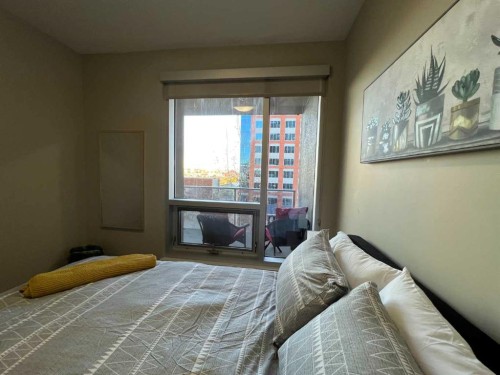 409-1320 1 Street Se, Calgary, AB - Indoor Photo Showing Bedroom
