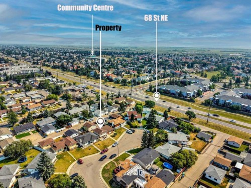 212 Pinetree Place Ne, Calgary, AB - Outdoor With View