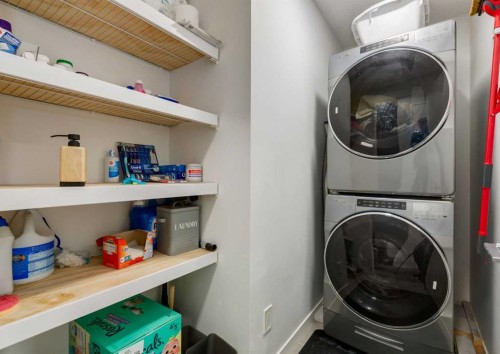 71 Seton Gardens Se, Calgary, AB - Indoor Photo Showing Laundry Room