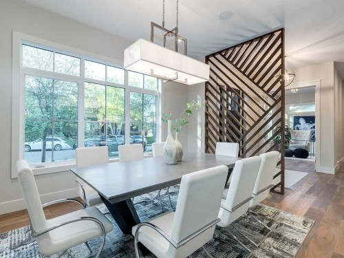 3308 Rutland Road Sw, Calgary, AB - Indoor Photo Showing Dining Room