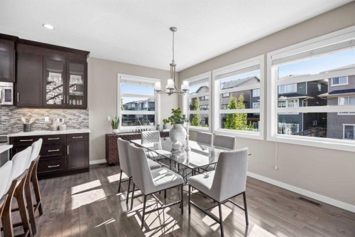 29 Aspen Summit Point Sw, Calgary, AB - Indoor Photo Showing Dining Room
