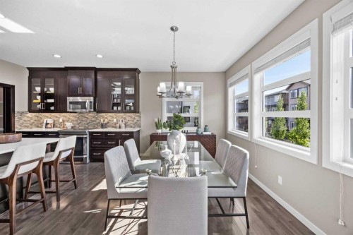 29 Aspen Summit Point Sw, Calgary, AB - Indoor Photo Showing Dining Room
