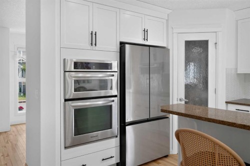 79 Autumn Green Se, Calgary, AB - Indoor Photo Showing Kitchen With Stainless Steel Kitchen