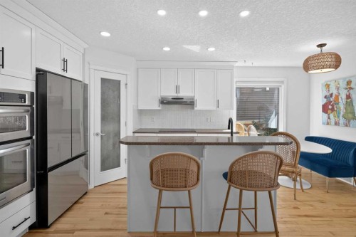 79 Autumn Green Se, Calgary, AB - Indoor Photo Showing Kitchen With Stainless Steel Kitchen With Upgraded Kitchen