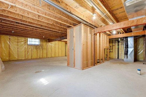 50 Douglasview Park Se, Calgary, AB - Indoor Photo Showing Basement