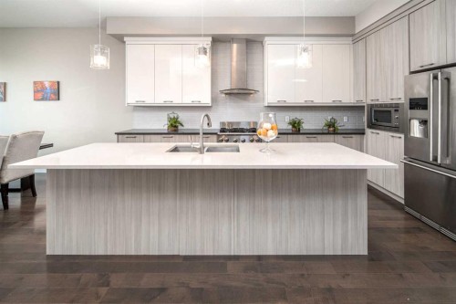 464 29 Avenue Nw, Calgary, AB - Indoor Photo Showing Kitchen With Double Sink With Upgraded Kitchen