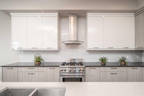 464 29 Avenue Nw, Calgary, AB - Indoor Photo Showing Kitchen With Double Sink