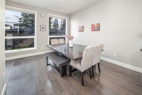 464 29 Avenue Nw, Calgary, AB - Indoor Photo Showing Dining Room