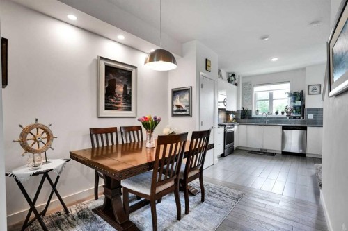 984 Walden Drive Se, Calgary, AB - Indoor Photo Showing Dining Room