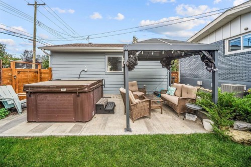 703 Millar Road Ne, Calgary, AB - Outdoor With Deck Patio Veranda With Exterior