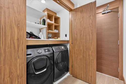 302-738 1 Avenue Sw, Calgary, AB - Indoor Photo Showing Laundry Room