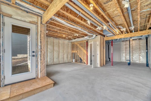 63 Setonvista Grove Se, Calgary, AB - Indoor Photo Showing Basement
