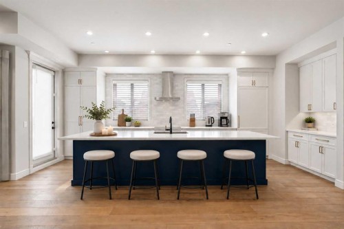 203-275 Lebel Crescent Nw, Calgary, AB - Indoor Photo Showing Kitchen With Upgraded Kitchen