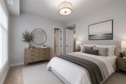 203-275 Lebel Crescent Nw, Calgary, AB - Indoor Photo Showing Bedroom