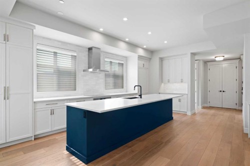 203-275 Lebel Crescent Nw, Calgary, AB - Indoor Photo Showing Kitchen With Upgraded Kitchen