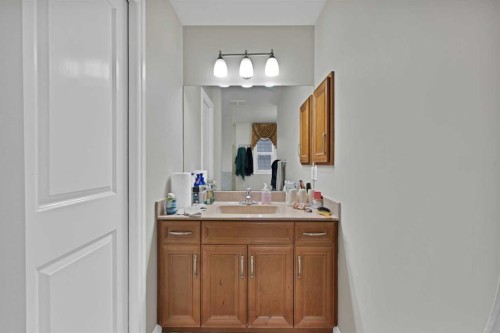 77 Saddleland Drive Ne, Calgary, AB - Indoor Photo Showing Bathroom