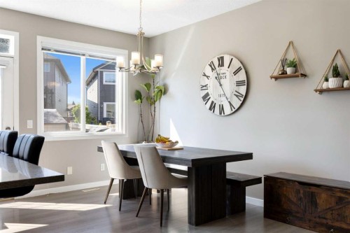 69 Chaparral Valley Crescent Se, Calgary, AB - Indoor Photo Showing Dining Room