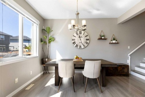 69 Chaparral Valley Crescent Se, Calgary, AB - Indoor Photo Showing Dining Room